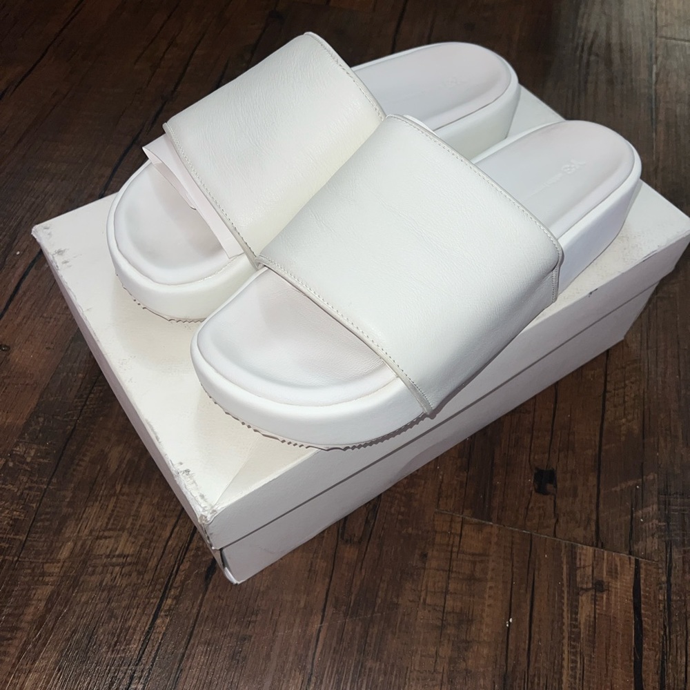 Yohji Yamamoto Y-3 x Adidas Platform Slides